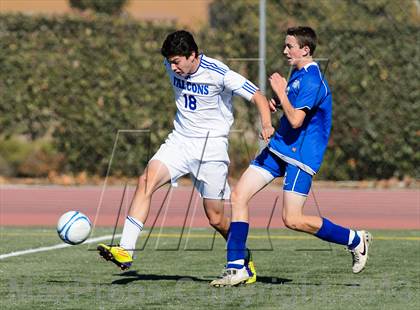 Thumbnail 2 in Faith Christian vs. Forest Lake Christian (CIF SJS D7 Final) photogallery.