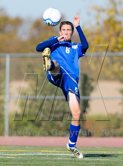 Thumbnail 3 in Faith Christian vs. Forest Lake Christian (CIF SJS D7 Final) photogallery.