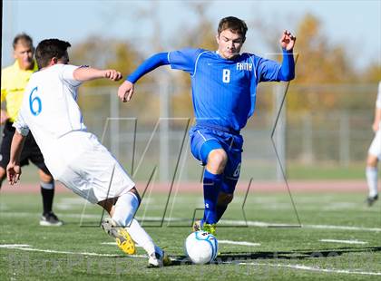 Thumbnail 2 in Faith Christian vs. Forest Lake Christian (CIF SJS D7 Final) photogallery.