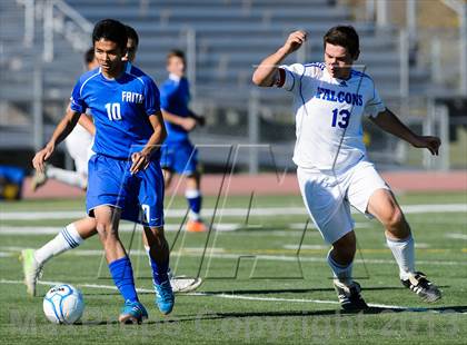 Thumbnail 3 in Faith Christian vs. Forest Lake Christian (CIF SJS D7 Final) photogallery.