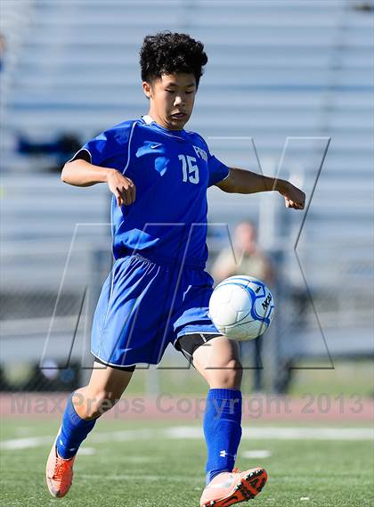 Thumbnail 1 in Faith Christian vs. Forest Lake Christian (CIF SJS D7 Final) photogallery.