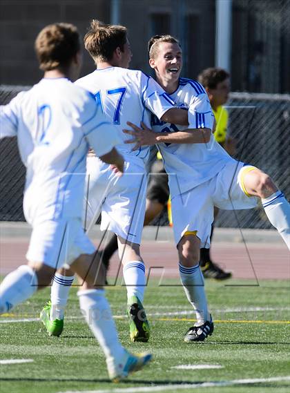 Thumbnail 1 in Faith Christian vs. Forest Lake Christian (CIF SJS D7 Final) photogallery.