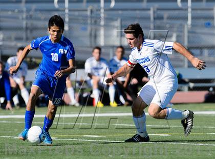 Thumbnail 2 in Faith Christian vs. Forest Lake Christian (CIF SJS D7 Final) photogallery.