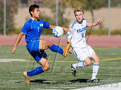 Thumbnail 2 in Faith Christian vs. Forest Lake Christian (CIF SJS D7 Final) photogallery.