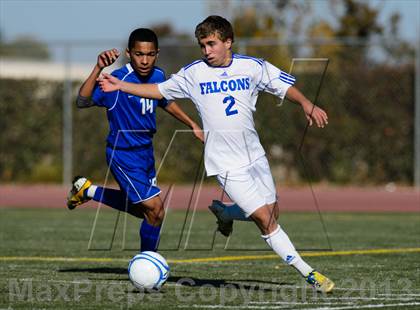 Thumbnail 2 in Faith Christian vs. Forest Lake Christian (CIF SJS D7 Final) photogallery.