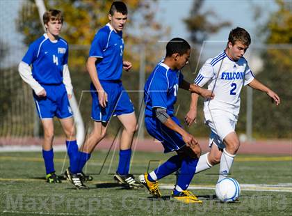 Thumbnail 3 in Faith Christian vs. Forest Lake Christian (CIF SJS D7 Final) photogallery.