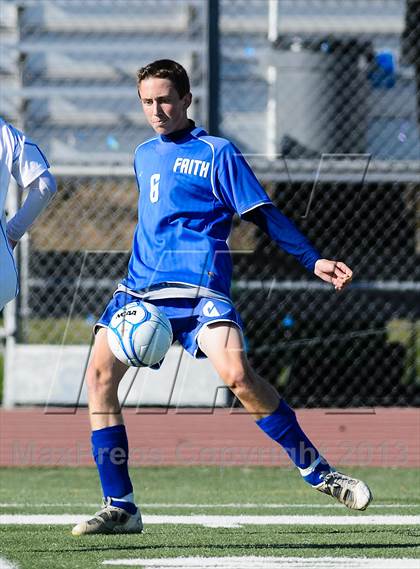 Thumbnail 2 in Faith Christian vs. Forest Lake Christian (CIF SJS D7 Final) photogallery.