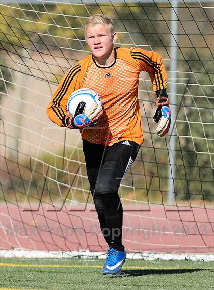 Thumbnail 2 in Faith Christian vs. Forest Lake Christian (CIF SJS D7 Final) photogallery.