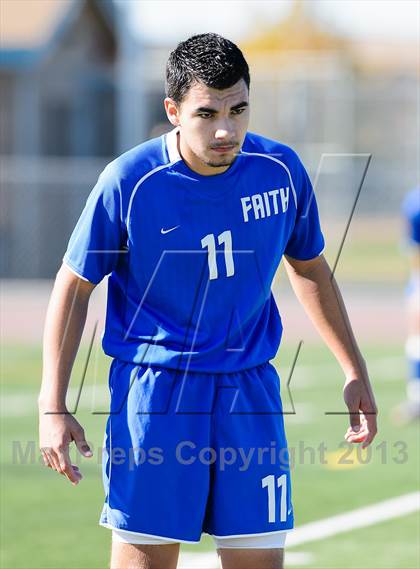 Thumbnail 2 in Faith Christian vs. Forest Lake Christian (CIF SJS D7 Final) photogallery.