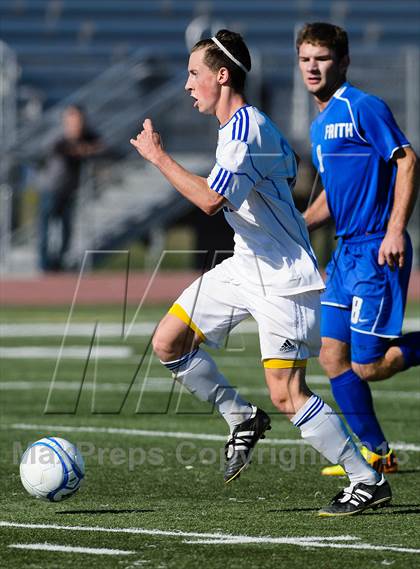 Thumbnail 3 in Faith Christian vs. Forest Lake Christian (CIF SJS D7 Final) photogallery.