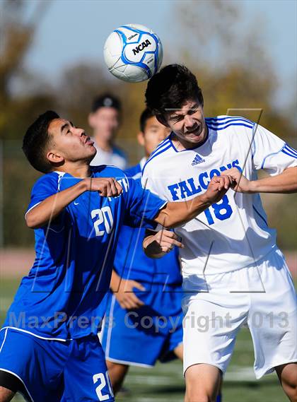 Thumbnail 1 in Faith Christian vs. Forest Lake Christian (CIF SJS D7 Final) photogallery.