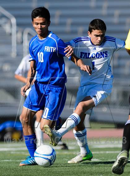 Thumbnail 1 in Faith Christian vs. Forest Lake Christian (CIF SJS D7 Final) photogallery.