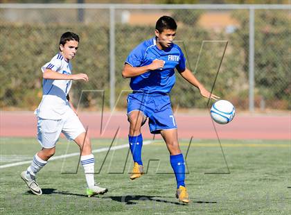 Thumbnail 2 in Faith Christian vs. Forest Lake Christian (CIF SJS D7 Final) photogallery.