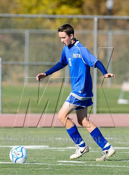 Thumbnail 3 in Faith Christian vs. Forest Lake Christian (CIF SJS D7 Final) photogallery.