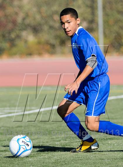 Thumbnail 2 in Faith Christian vs. Forest Lake Christian (CIF SJS D7 Final) photogallery.