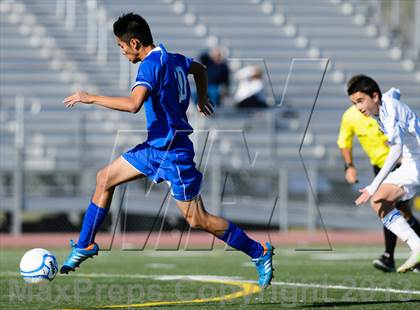 Thumbnail 2 in Faith Christian vs. Forest Lake Christian (CIF SJS D7 Final) photogallery.