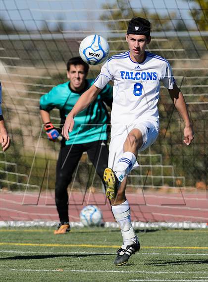 Thumbnail 3 in Faith Christian vs. Forest Lake Christian (CIF SJS D7 Final) photogallery.