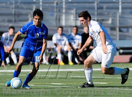 Thumbnail 1 in Faith Christian vs. Forest Lake Christian (CIF SJS D7 Final) photogallery.