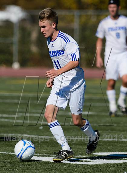 Thumbnail 2 in Faith Christian vs. Forest Lake Christian (CIF SJS D7 Final) photogallery.