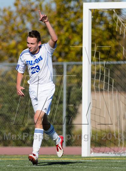 Thumbnail 1 in Faith Christian vs. Forest Lake Christian (CIF SJS D7 Final) photogallery.