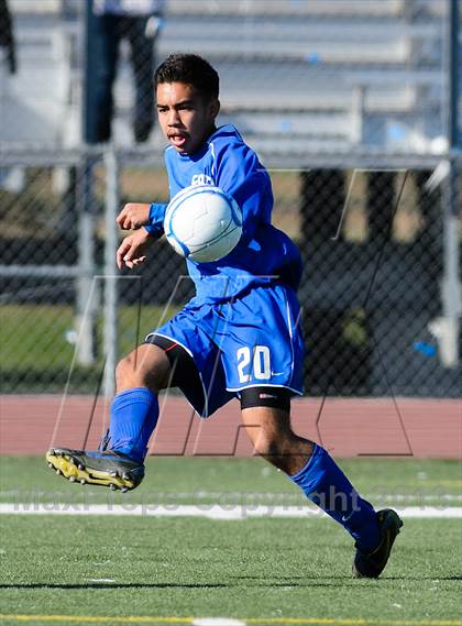 Thumbnail 2 in Faith Christian vs. Forest Lake Christian (CIF SJS D7 Final) photogallery.