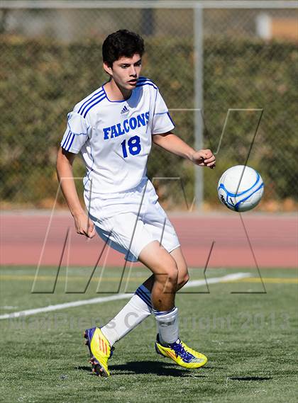 Thumbnail 2 in Faith Christian vs. Forest Lake Christian (CIF SJS D7 Final) photogallery.
