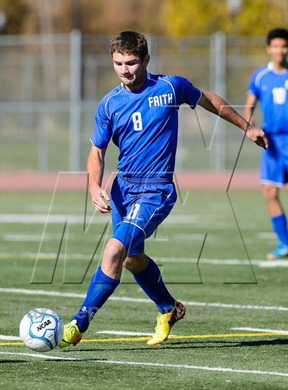 Thumbnail 3 in Faith Christian vs. Forest Lake Christian (CIF SJS D7 Final) photogallery.