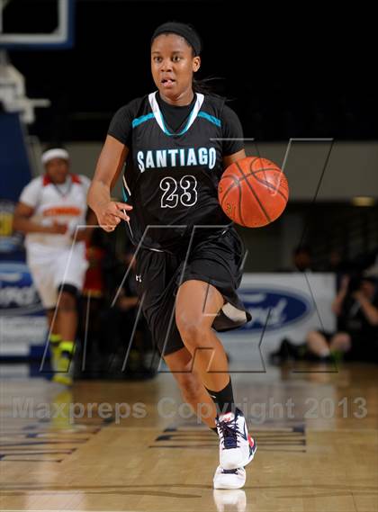 Thumbnail 2 in Santiago vs. Etiwanda (CIF SS D1AA Final) photogallery.