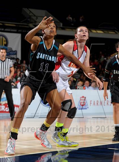 Thumbnail 1 in Santiago vs. Etiwanda (CIF SS D1AA Final) photogallery.