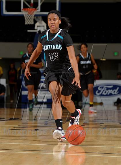 Thumbnail 2 in Santiago vs. Etiwanda (CIF SS D1AA Final) photogallery.