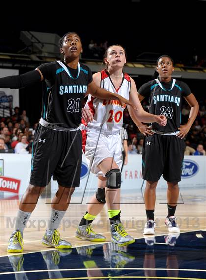 Thumbnail 1 in Santiago vs. Etiwanda (CIF SS D1AA Final) photogallery.