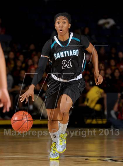 Thumbnail 3 in Santiago vs. Etiwanda (CIF SS D1AA Final) photogallery.