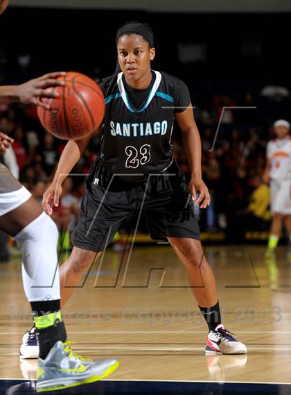 Thumbnail 3 in Santiago vs. Etiwanda (CIF SS D1AA Final) photogallery.