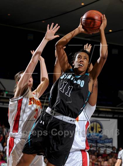 Thumbnail 2 in Santiago vs. Etiwanda (CIF SS D1AA Final) photogallery.