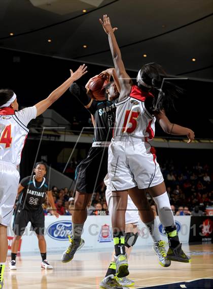 Thumbnail 2 in Santiago vs. Etiwanda (CIF SS D1AA Final) photogallery.
