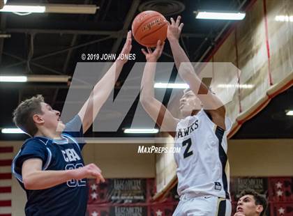Thumbnail 1 in Christian Brothers Academy vs Hudson Catholic (Hoop Group NJ Tip Off Classic) photogallery.