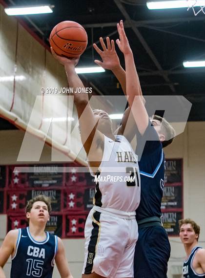 Thumbnail 2 in Christian Brothers Academy vs Hudson Catholic (Hoop Group NJ Tip Off Classic) photogallery.