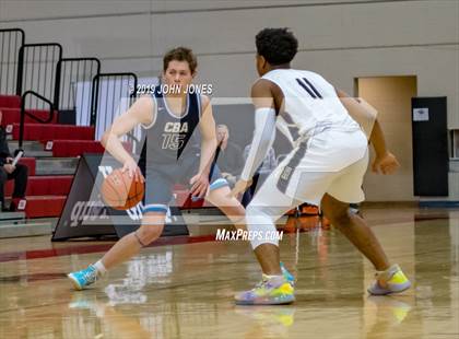 Thumbnail 2 in Christian Brothers Academy vs Hudson Catholic (Hoop Group NJ Tip Off Classic) photogallery.