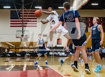 Thumbnail 1 in Christian Brothers Academy vs Hudson Catholic (Hoop Group NJ Tip Off Classic) photogallery.
