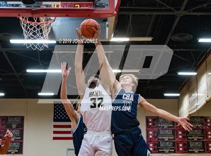 Thumbnail 1 in Christian Brothers Academy vs Hudson Catholic (Hoop Group NJ Tip Off Classic) photogallery.