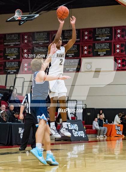 Thumbnail 3 in Christian Brothers Academy vs Hudson Catholic (Hoop Group NJ Tip Off Classic) photogallery.