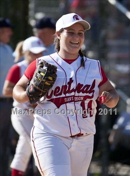 Thumbnail 3 in Central Davidson vs. Pisgah (NCHSAA 2A Semifinal) photogallery.