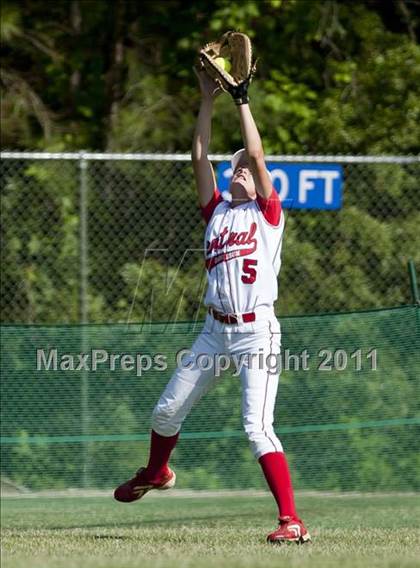 Thumbnail 3 in Central Davidson vs. Pisgah (NCHSAA 2A Semifinal) photogallery.
