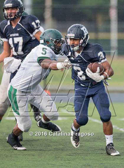 Thumbnail 1 in New Milford @ Rutherford (Scrimmage) photogallery.