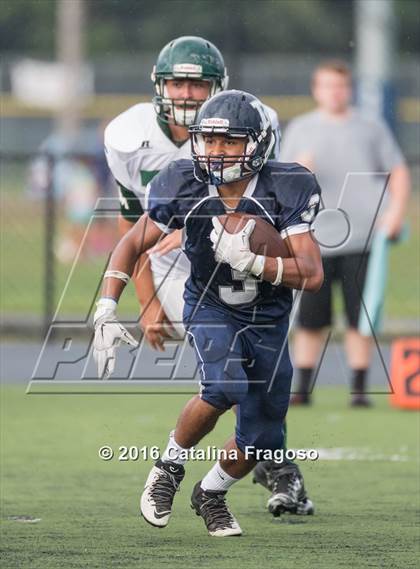 Thumbnail 1 in New Milford @ Rutherford (Scrimmage) photogallery.