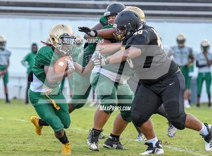Thumbnail 3 in Montgomery Central vs Ben L. Smith (High Point Central Jamboree) photogallery.