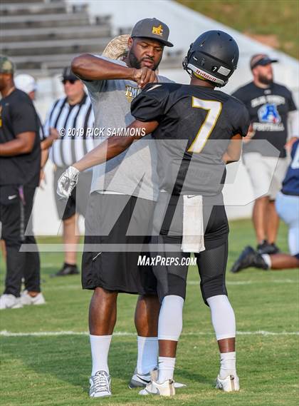 Thumbnail 3 in Montgomery Central vs Ben L. Smith (High Point Central Jamboree) photogallery.