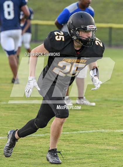 Thumbnail 2 in Montgomery Central vs Ben L. Smith (High Point Central Jamboree) photogallery.