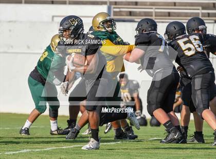 Thumbnail 3 in Montgomery Central vs Ben L. Smith (High Point Central Jamboree) photogallery.