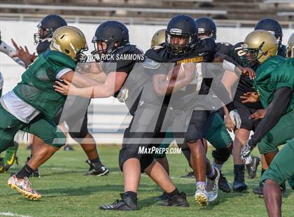 Thumbnail 2 in Montgomery Central vs Ben L. Smith (High Point Central Jamboree) photogallery.